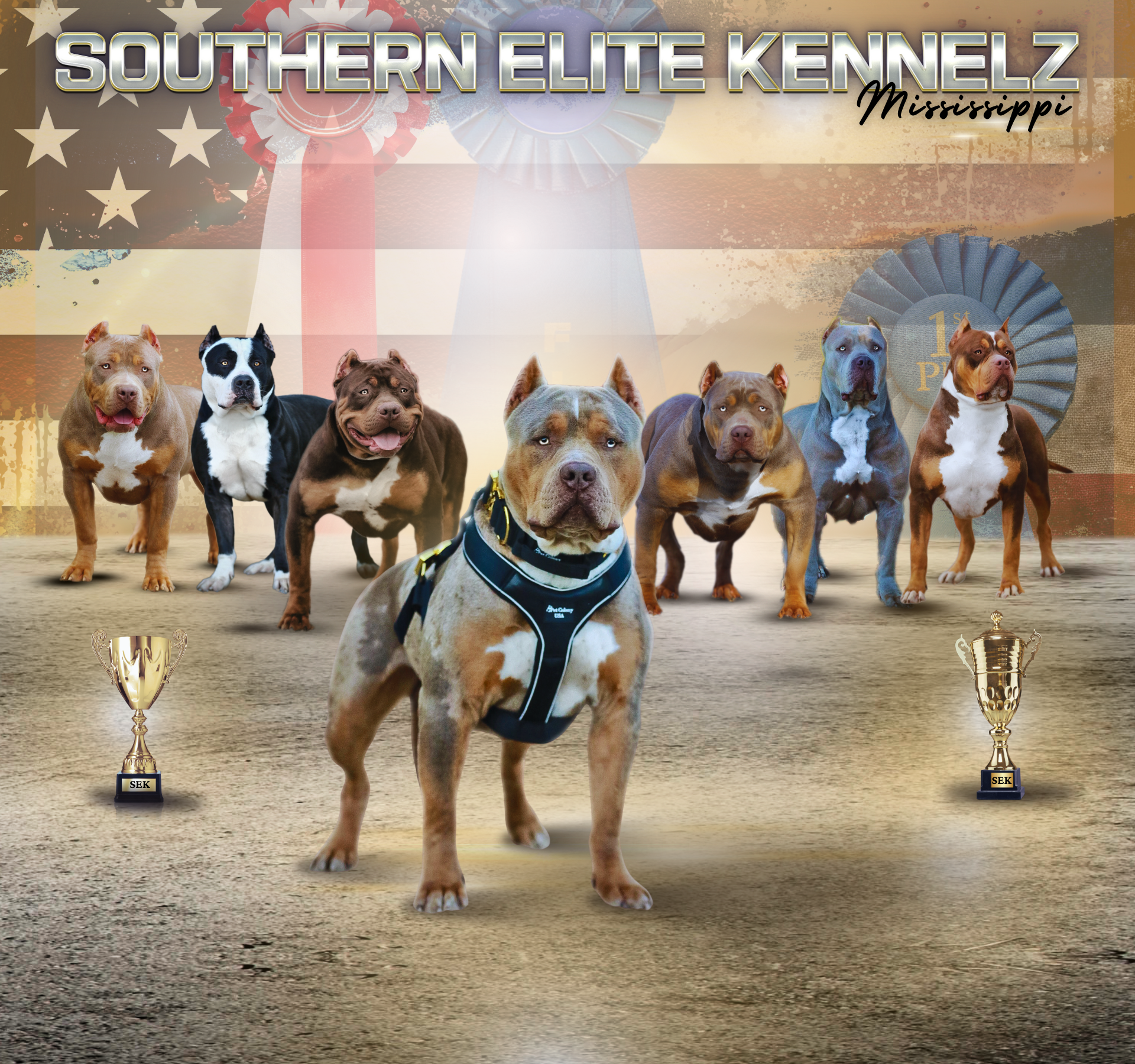 SEK Southern Elite Kennelz of MS XL American Bullies for sale health tested Bully breeders